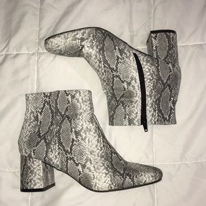 primark snake print shoes